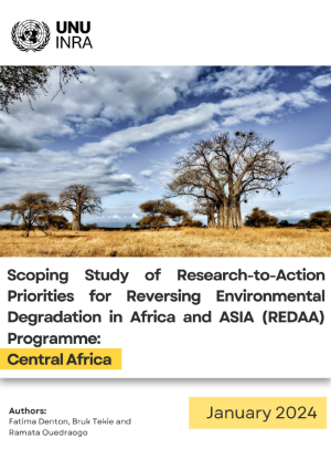 Scoping study of research-to-action priorities for the REDAA programme: Central Africa