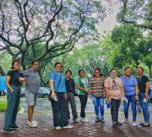 A group photo of Haribon Foundation